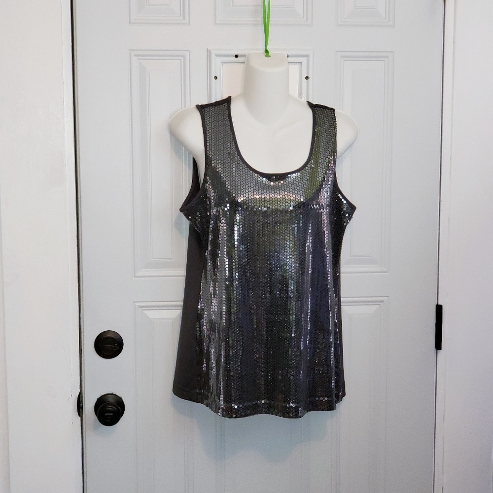 🎀Sequined tank top cami